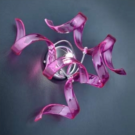 Wandleuchte Magenta, 1-flammig
