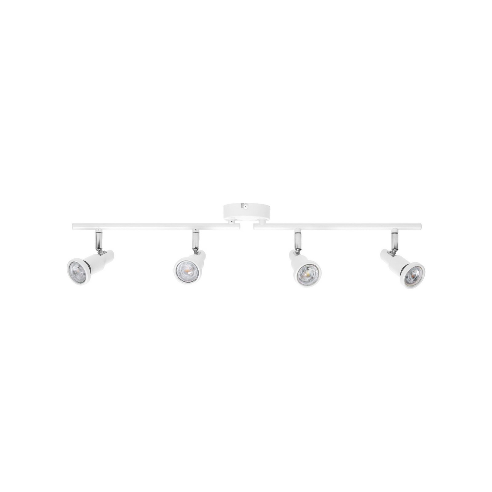 OSRAM Deckenstrahler, weiß, 4-flg., Metall, GU10-LED 927 dim