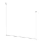 FLOS Infra-Structure C2 plafondlamp, lang, dimbaar