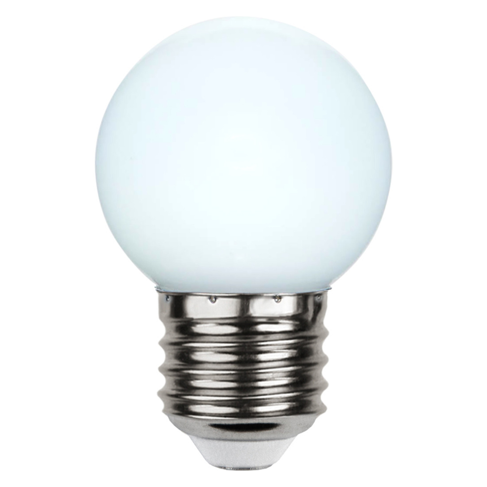 Ampoule LED E27 G45 guirlande, blanche 6 500 K