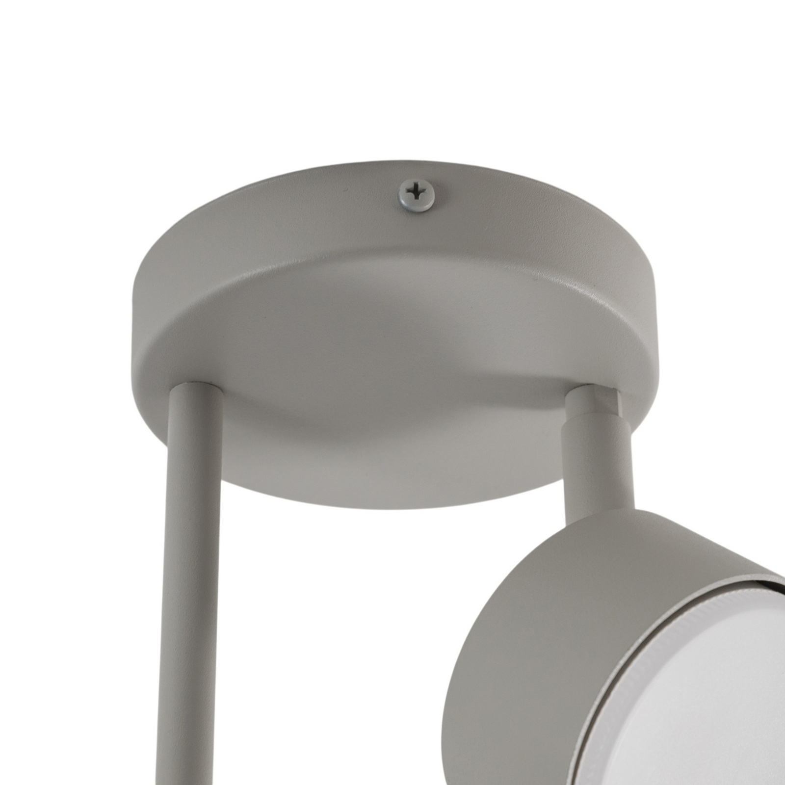 Spot de tavan Nemo, 2 becuri, gri-bej, mobil, GX53