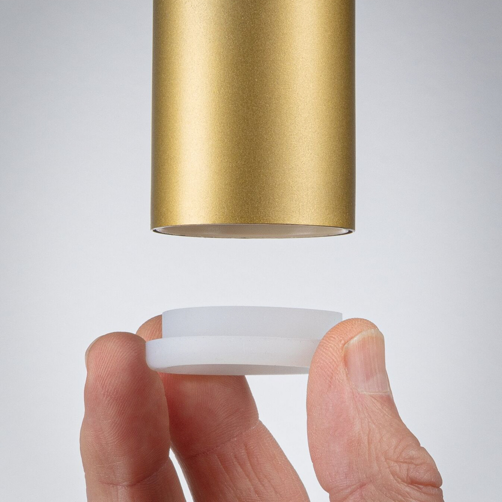 Paulmann Ravi soclu pentru pandantiv E27 negru/auriu mat - Camera de zi / sufragerie - negru auriu mat - Metal