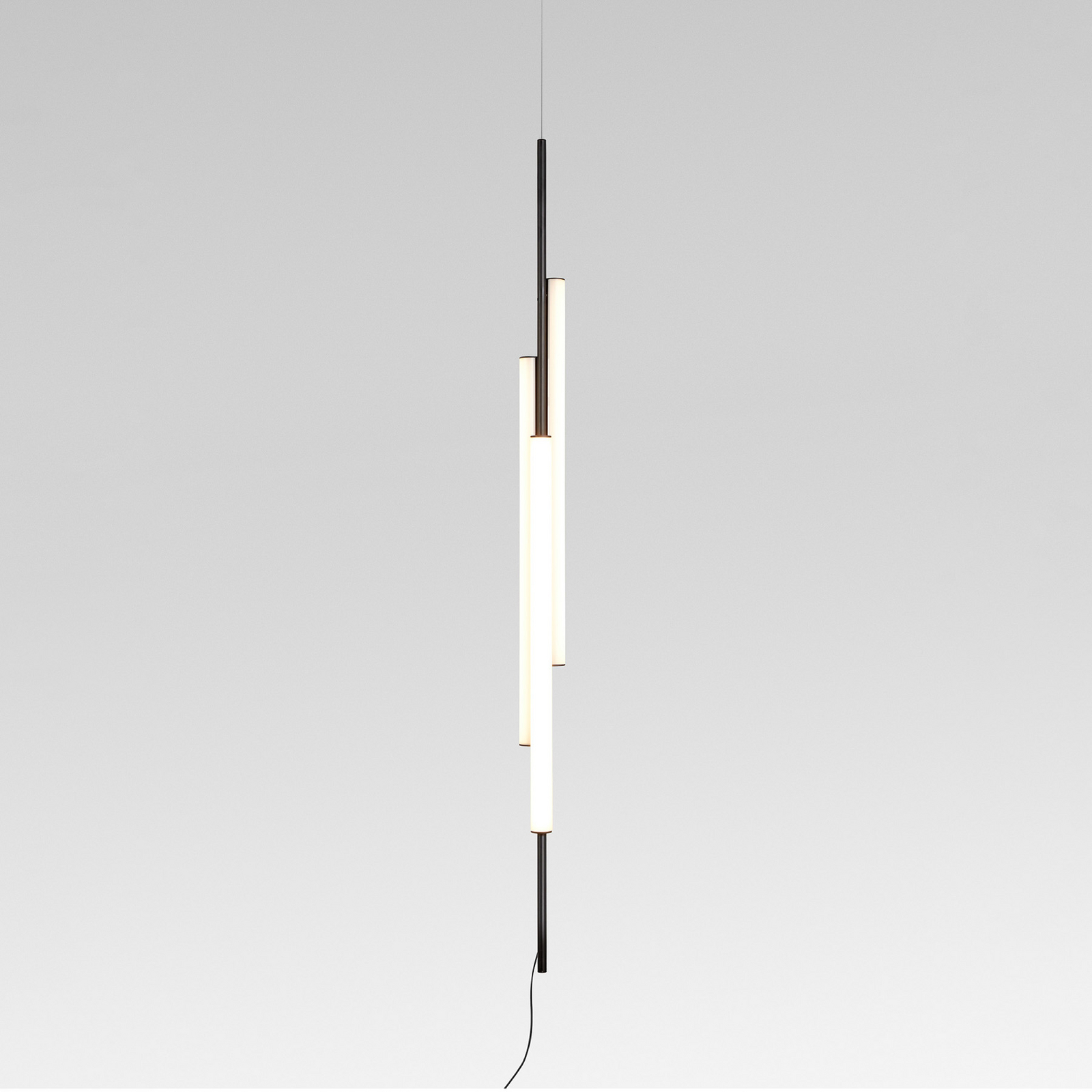 Candeeiro suspenso LED MARSET Ambrosia 130 com ficha 3000K preto