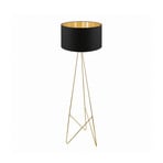 Lampe sur pied Camporale, noir, hauteur 154 cm - Stars of Light