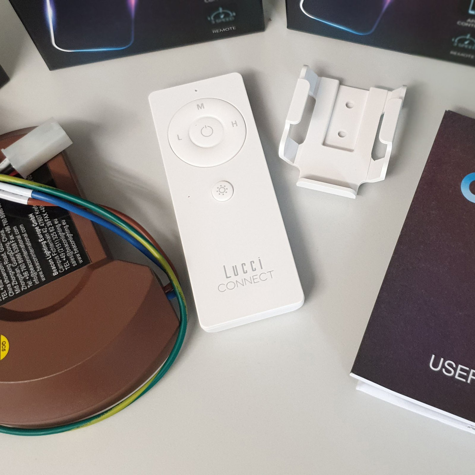 WiFi-afstandsbediening Lucci Connect ventilatoren