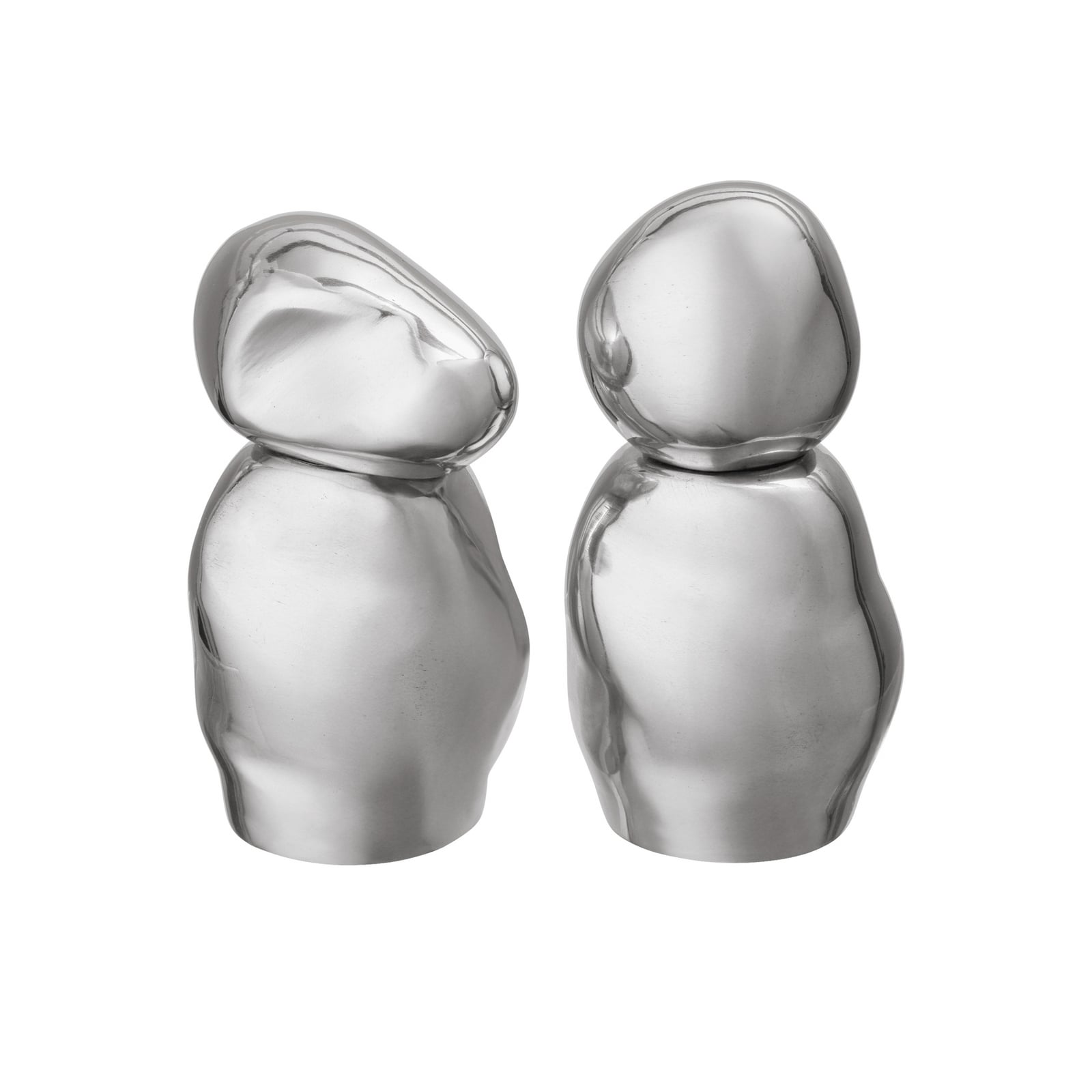Molinillos de especias Orevo, juego de 2, aluminio pulido - ferm LIVING