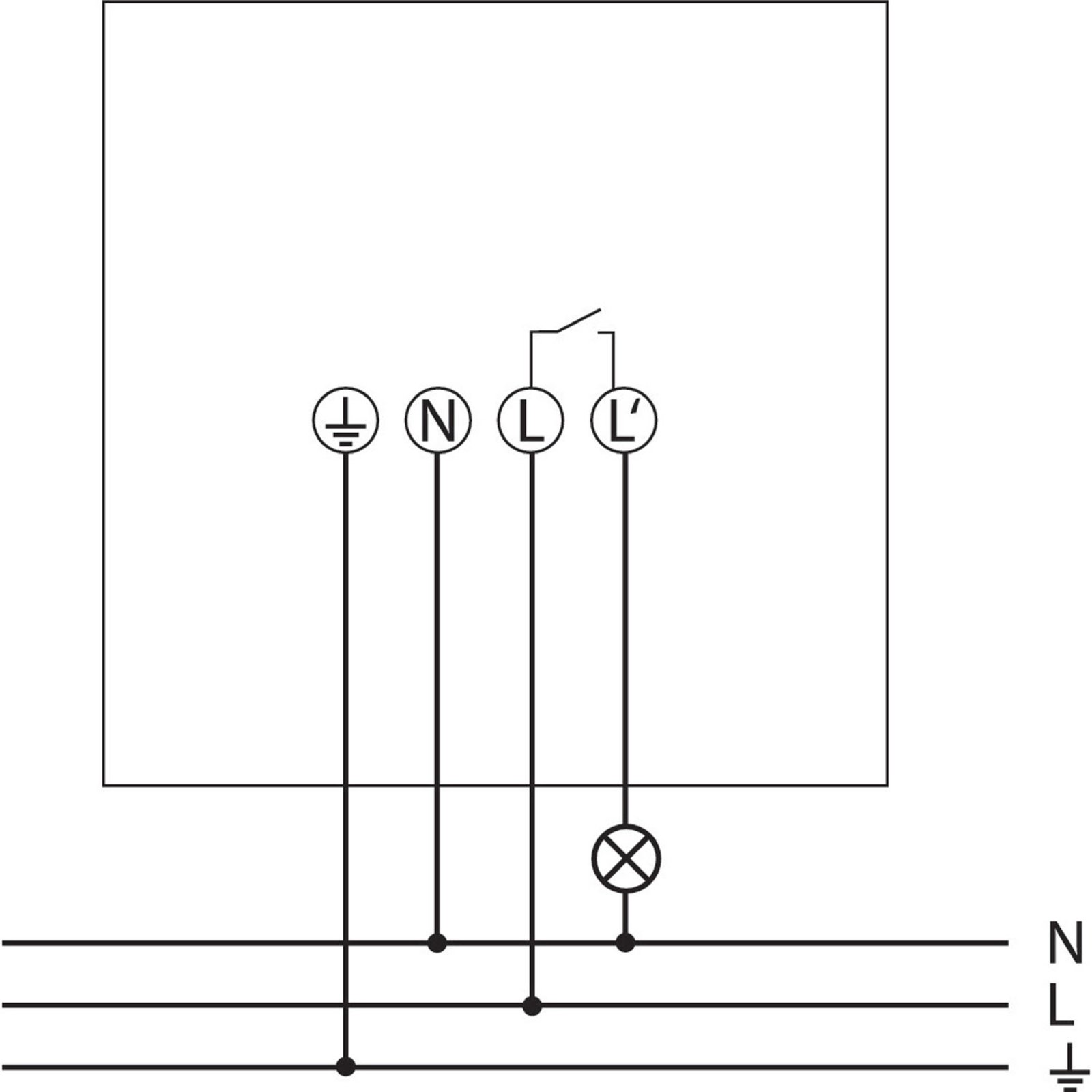 Theben theLuxa S180 PIR motion sensor