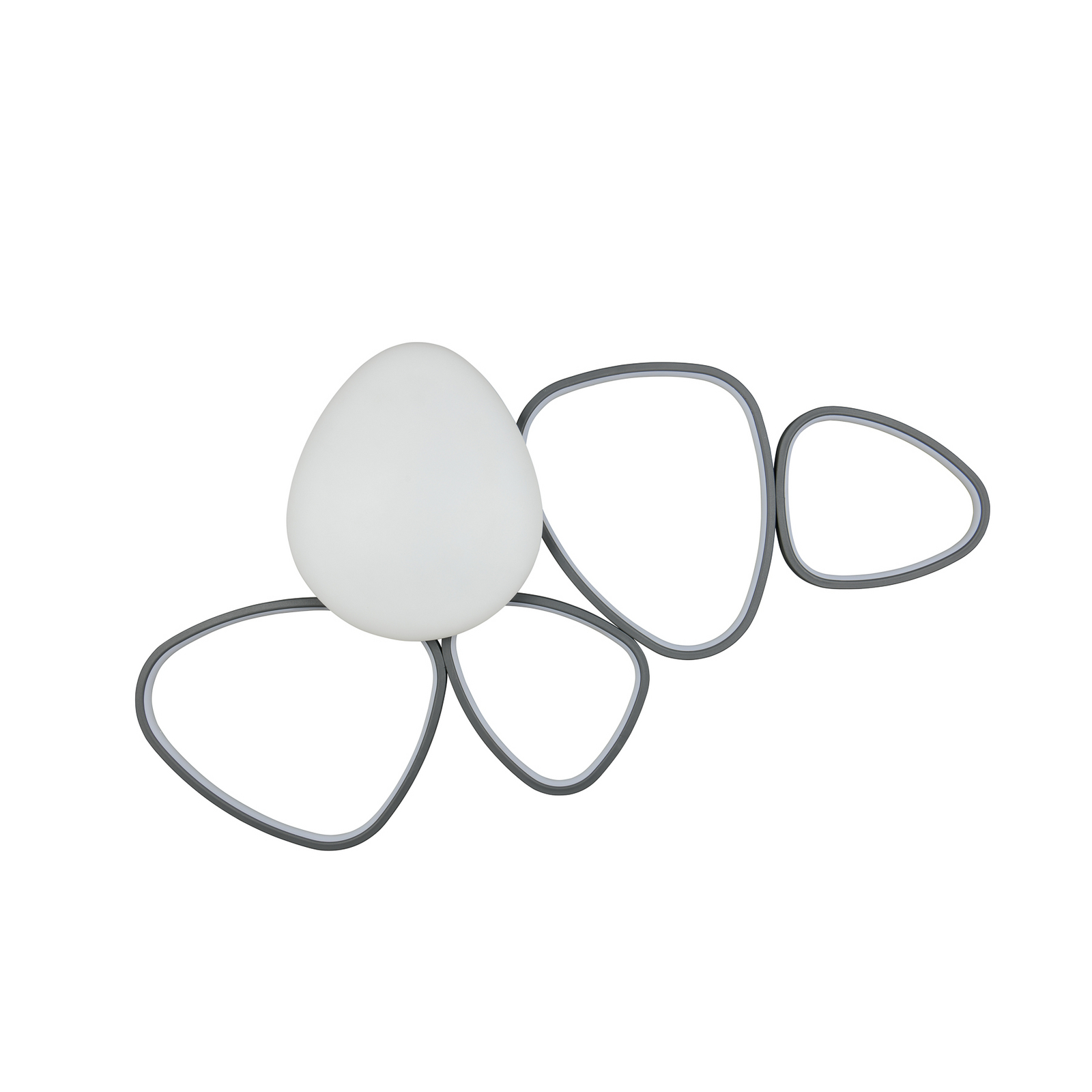 LED plafondlamp Amelio, zwart, 102 cm, CCT, afstandsbediening LED plafondlamp Amelio, zwart, 102 cm, CCT, afstandsbediening