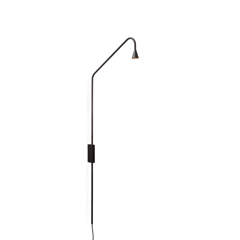 Trizio21 – Austere W Wandleuchte Schwarz Trizo21