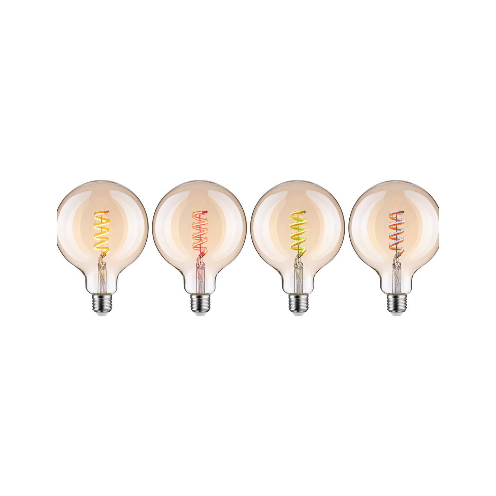 Paulmann globe LED G125 ZigBee E27 6,3W złota RGBW