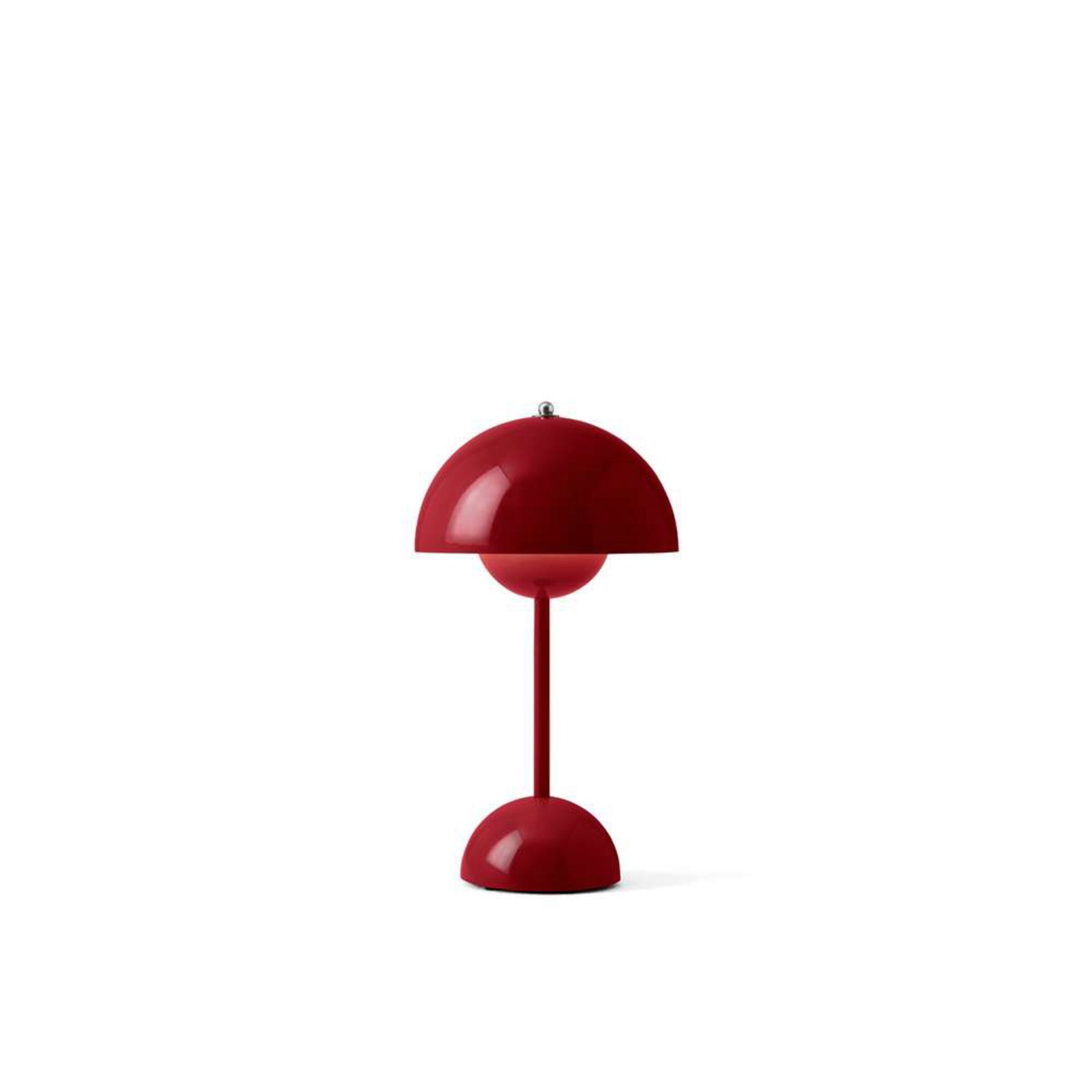 Flowerpot VP9 Portable Table Lamp Vermilion Red - &Tradition