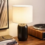 Pauleen tafellamp MYSTIC SHINE, wit/zwart, hoogte 30 cm