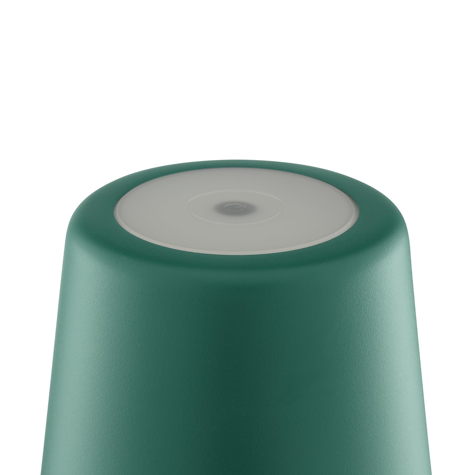 Lampe à poser LED rechargeable Kaami, verte, hauteur 37 cm, IP44, à intensité Lampe à poser LED rechargeable Kaami, verte, hauteur 37 cm, IP44, à intensité