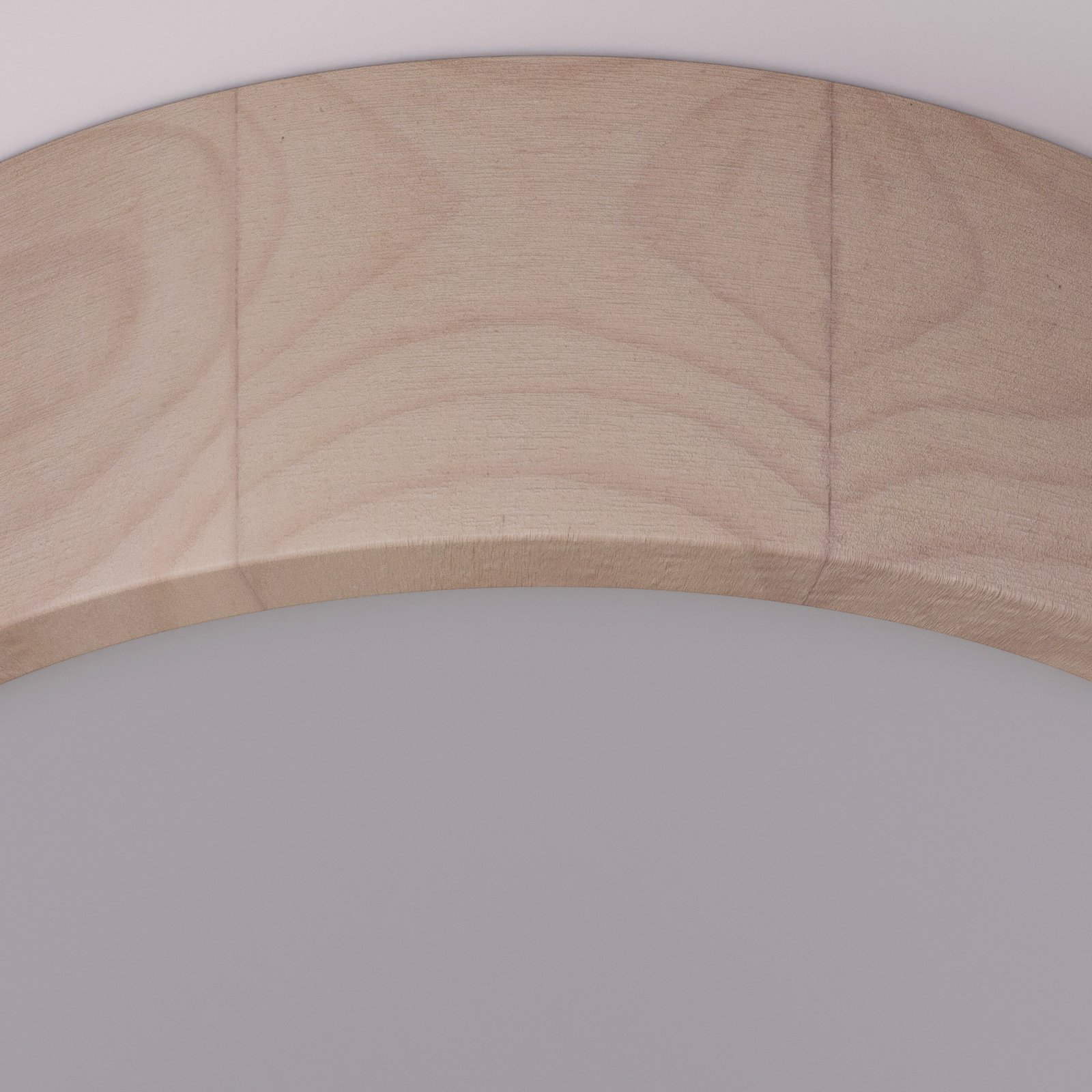 Envostar Kerio ceiling lamp Ø 37 cm natural pine