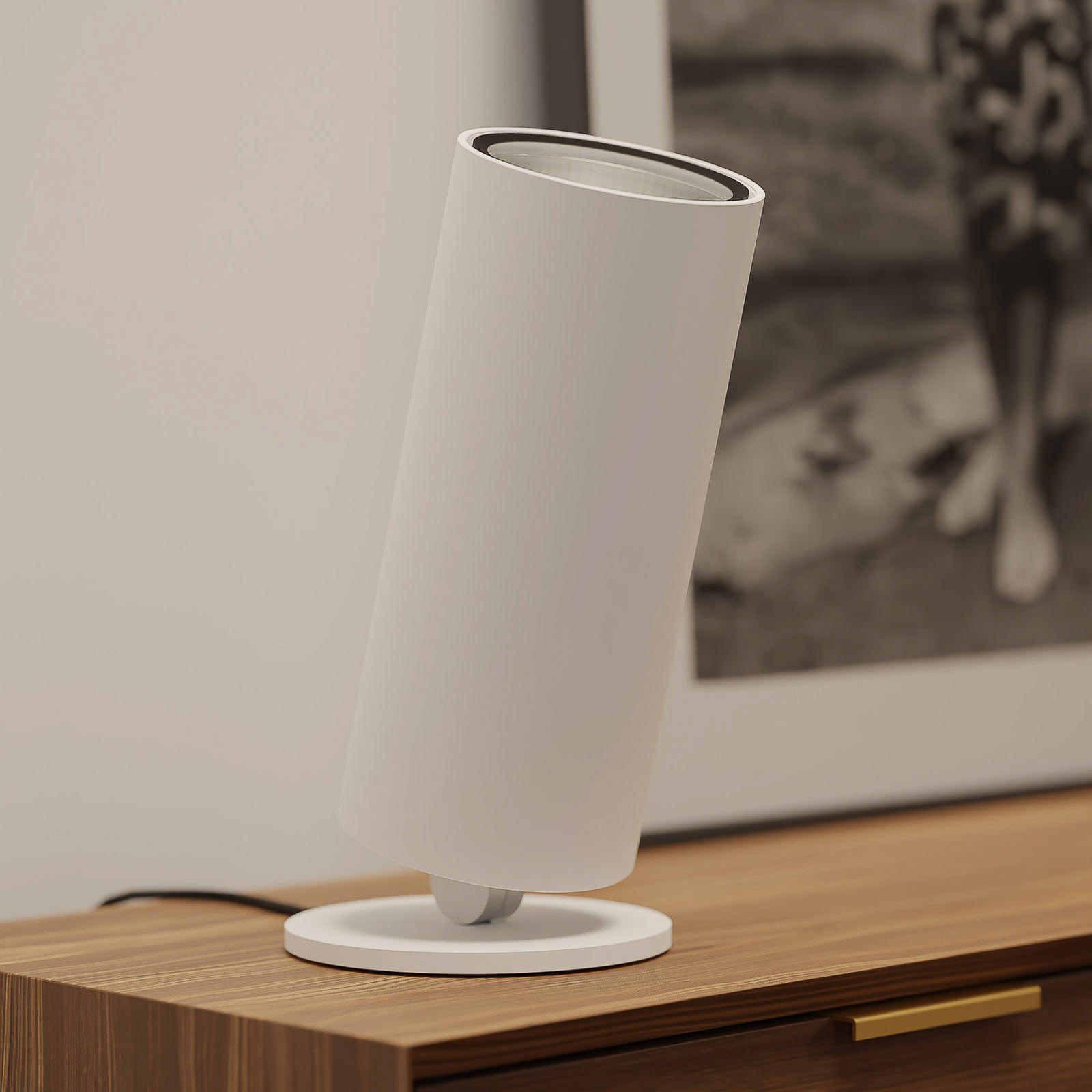 REGENT LIGHTING Regent Stream Table narrow digital 143 W 480 white, for Workroom / Office, aluminium, 143 W, energy efficiency: A++, H: 35 cm