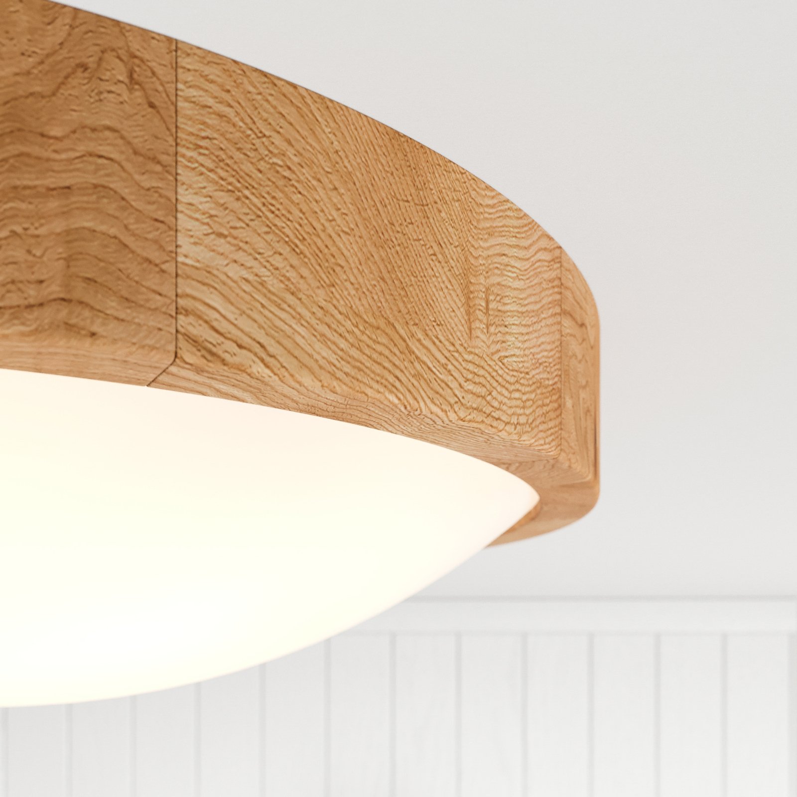Kris Ceiling Lamp Ø37 Oak - Envostar