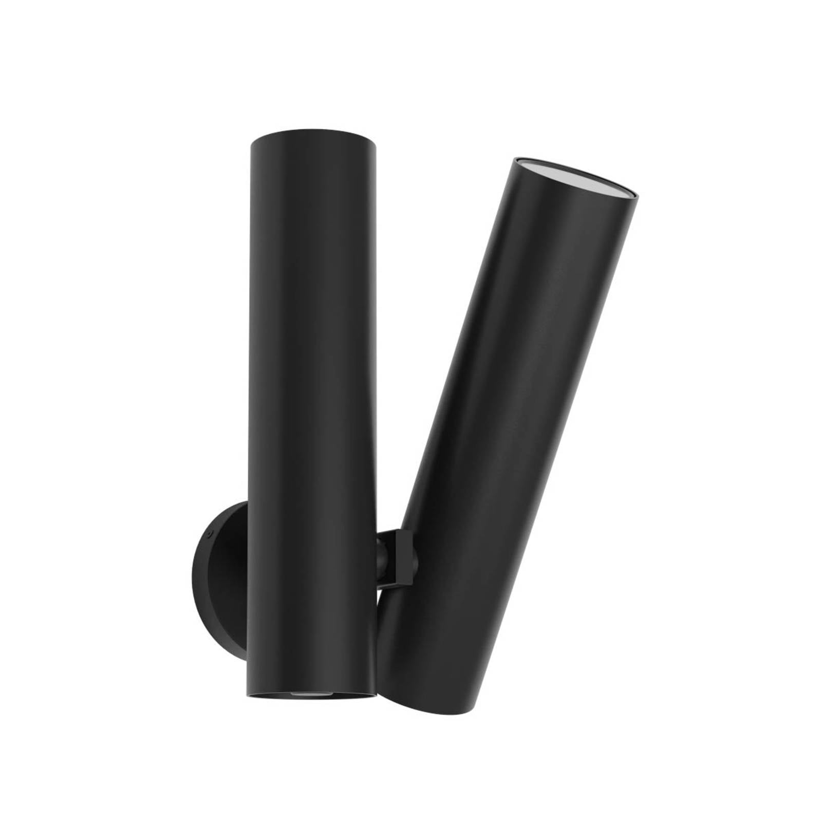 Rotaliana Tobu W1 Wandlampe, 3000K, 50°, schwarz
