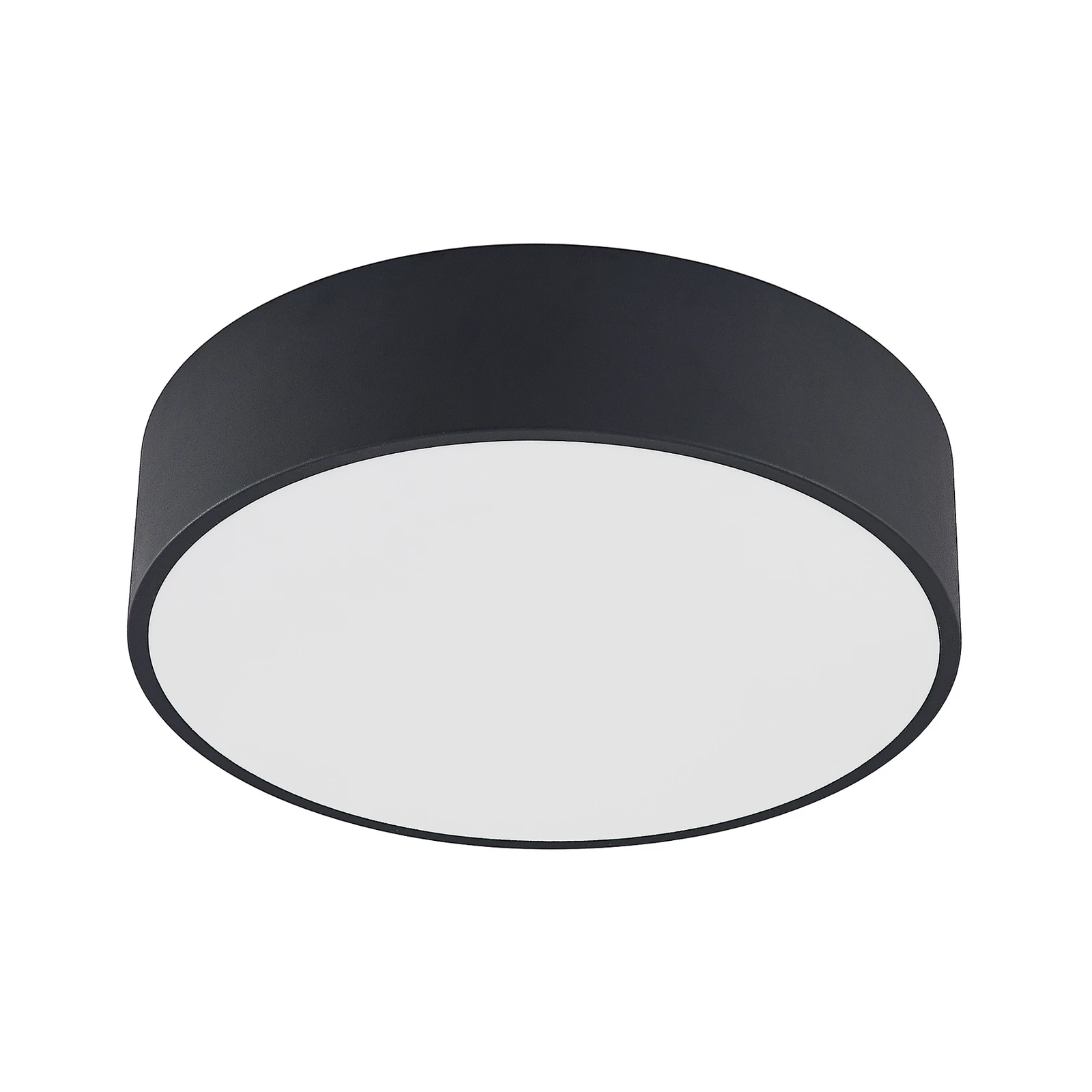 Arcchio LED stropna svjetiljka Noabelle, Ø 40 cm, crna, metal
