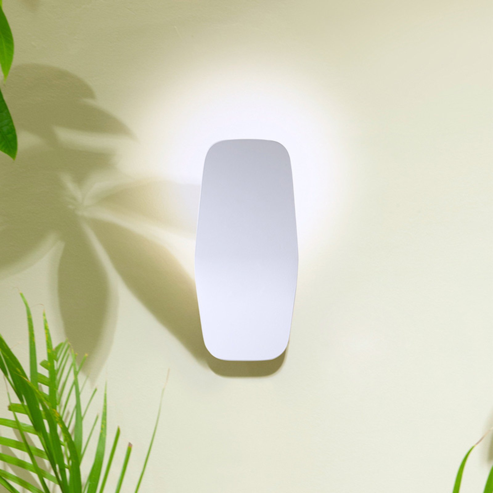 Casablanca Ashiya LED wandlamp, wit