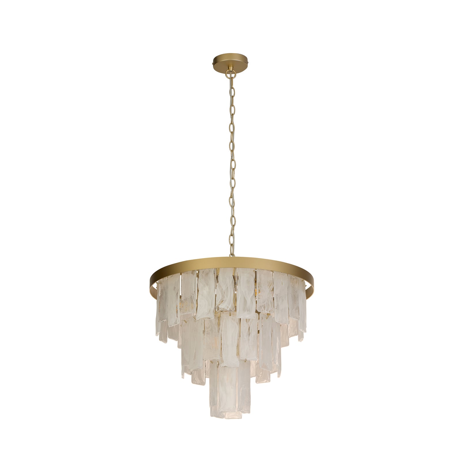 Hängeleuchte Formalux, goldfarben, Glas, 6-flammig, E14 Hängeleuchte Formalux, goldfarben, Glas, 6-flammig, E14
