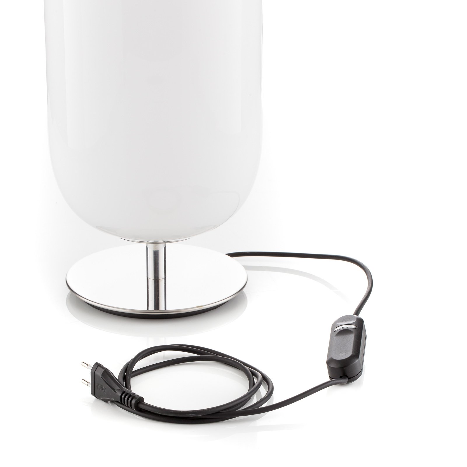 Artemide Gople stolní lampa bílá/stříbrná