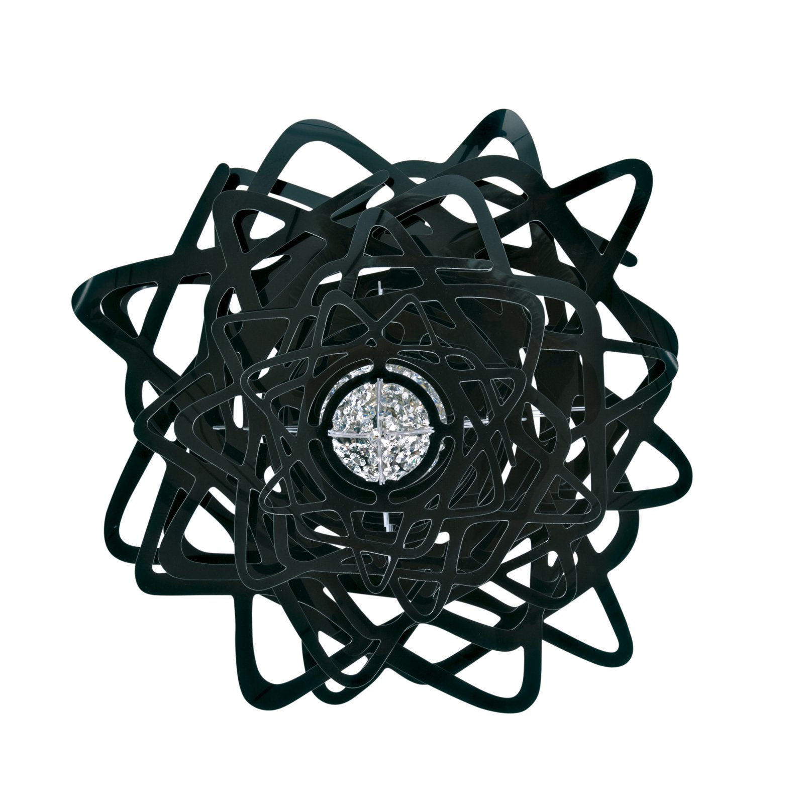 Aurora Stropna lampa L Crna - SLAMP