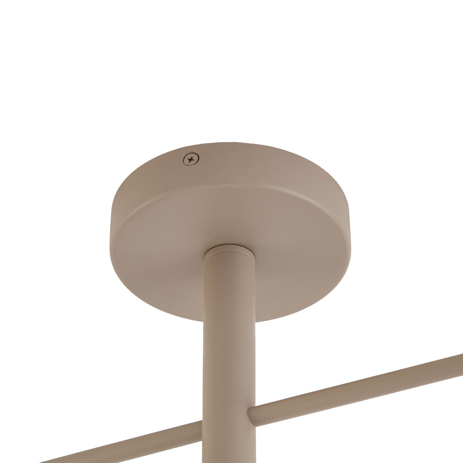 Milia-kattokohdevalo, beige, E14, 6-lamppuinen, metalli – NOLA Milia-kattokohdevalo, beige, E14, 6-lamppuinen, metalli – NOLA