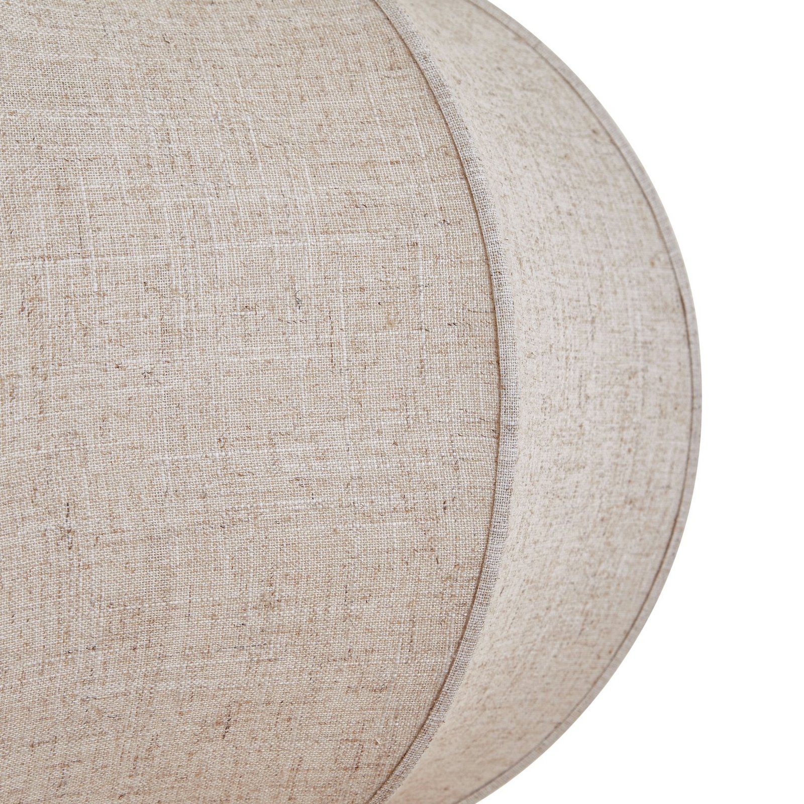 Lampada a sospensione Lindby Elfie, Ø 47 cm, beige, lino, E27