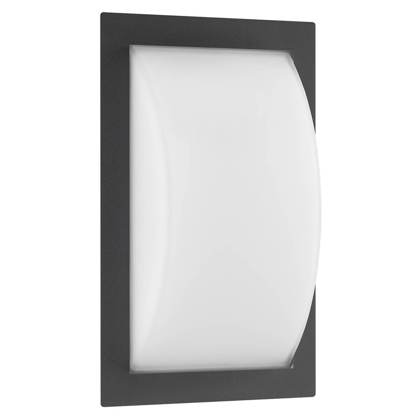 Lcd Antracite, Opala Ivett, Candeeiro De Parede Exterior, Antracite, E27, Sensor De Movimento