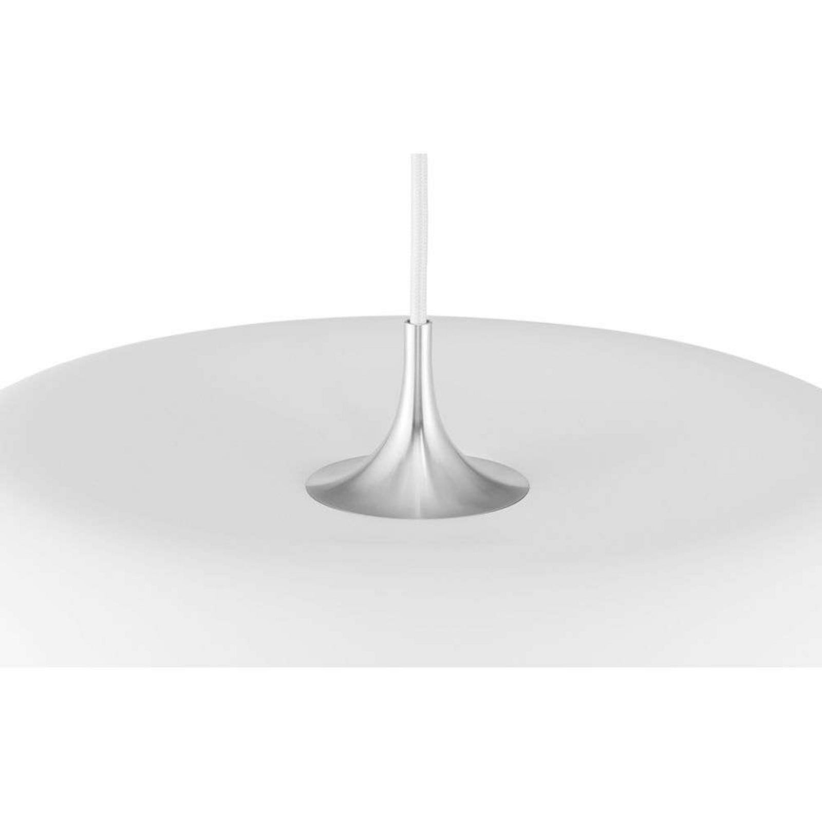 Tub Pendelleuchte Ø45 White Normann Copenhagen - Wohnzimmer - Aluminium