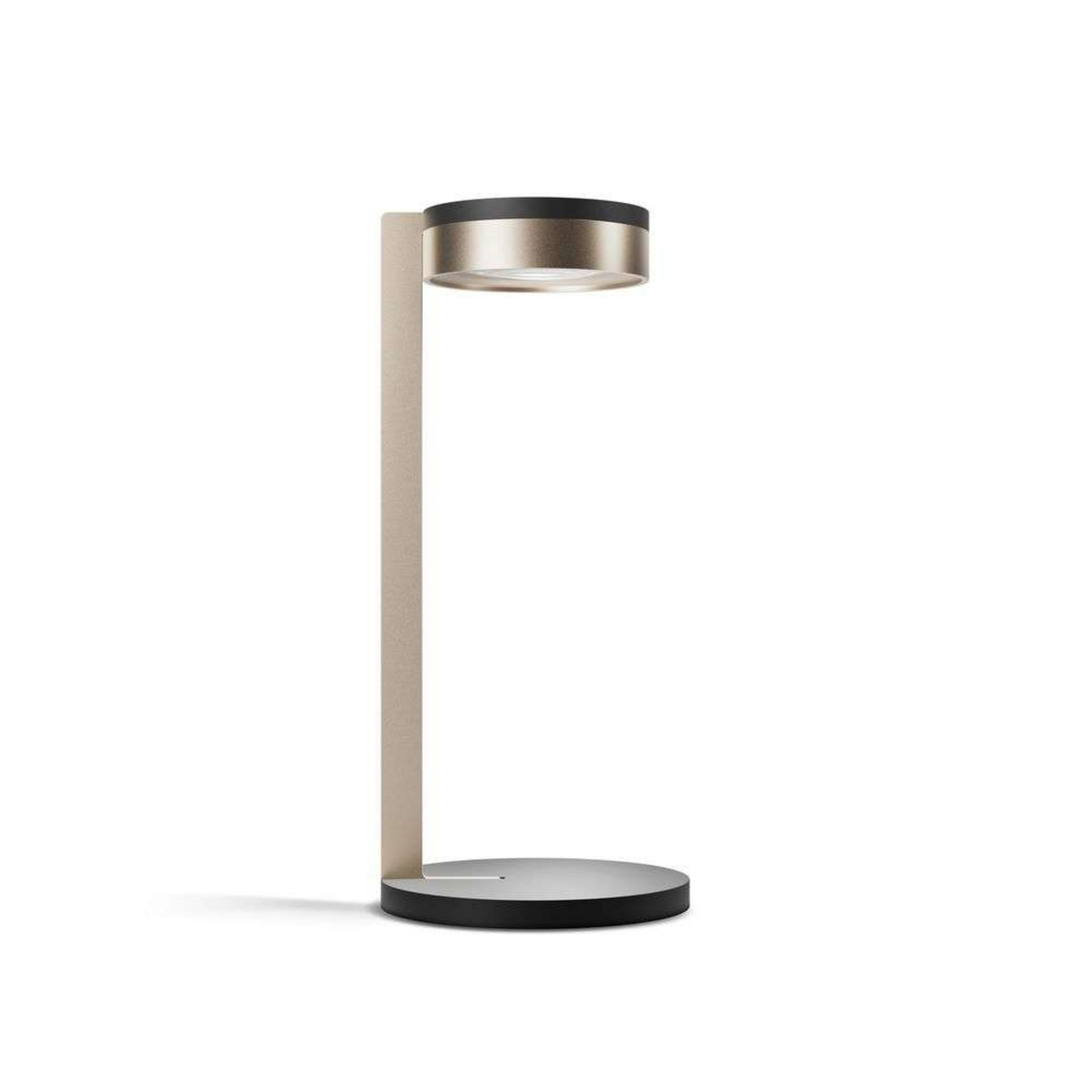 Lampe de table Blade T2 Slim, dorée/noire, 55 cm - Light-Point