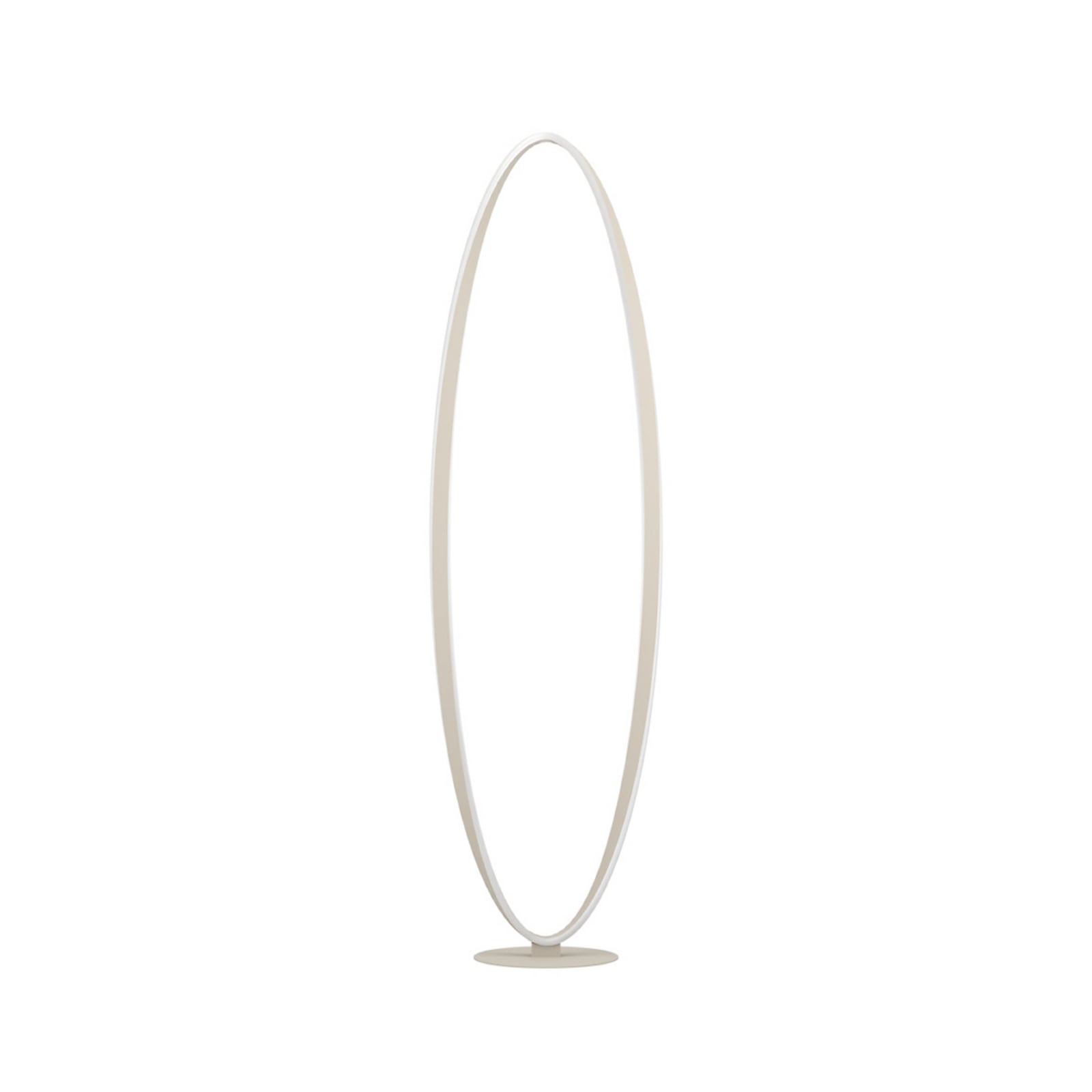 EGLO LED vloerlamp CAMEROTA, beige, hoogte 143 cm, CCT, dimbaar