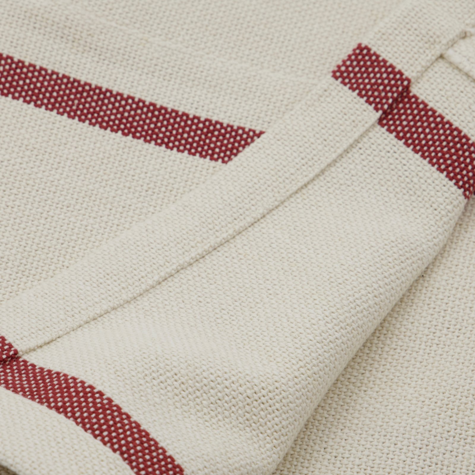 HDNula bedspread, white/red, 240 x 160 cm - House Doctor