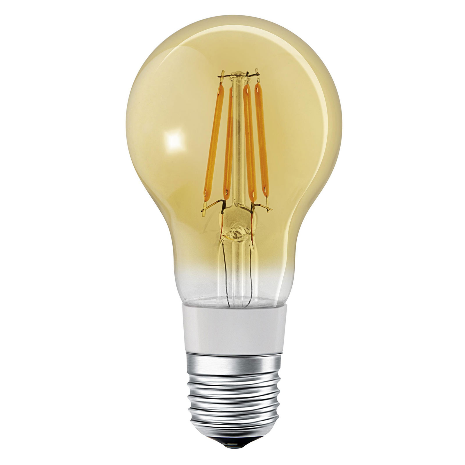 LEDVANCE SMART+ Bluetooth E27 Amber Classic 5.5 W, E27, 5.5 W, energy efficiency: A+, L: 12 cm