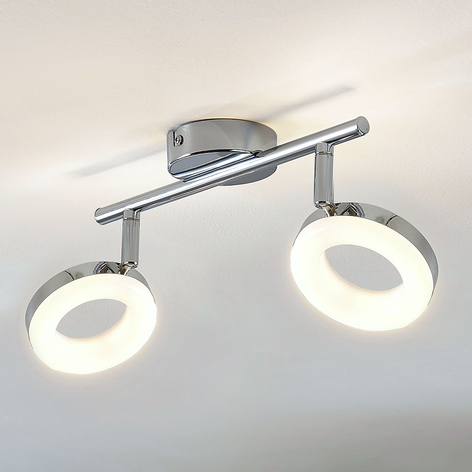 LED-taklampe Ringo 2 lyskilder