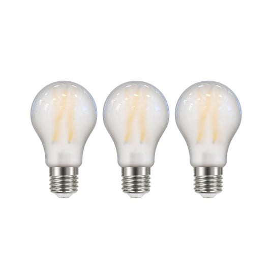 LED-Leuchtmittel Filament matt E27 A60 2,2W 3000K 470lm 3er