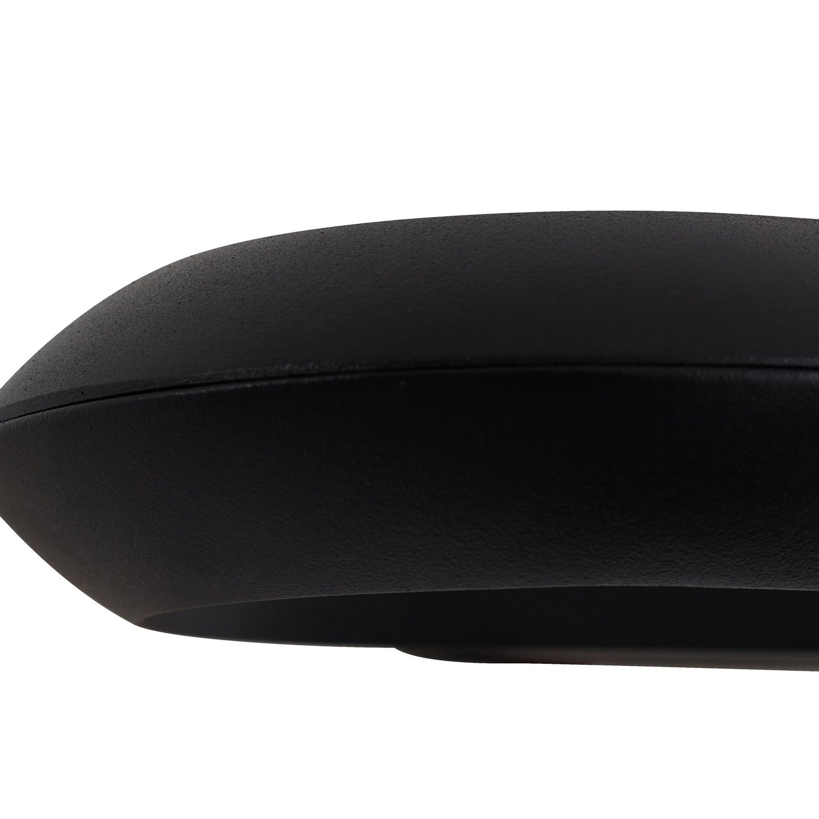 LOOP Candeeiro de parede exterior LED, IP44, 25 cm, preto, metal - Lucande