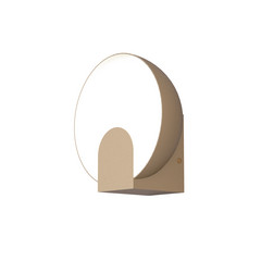 Applique a LED Óculo, colore oro, metallo, luce indiretta