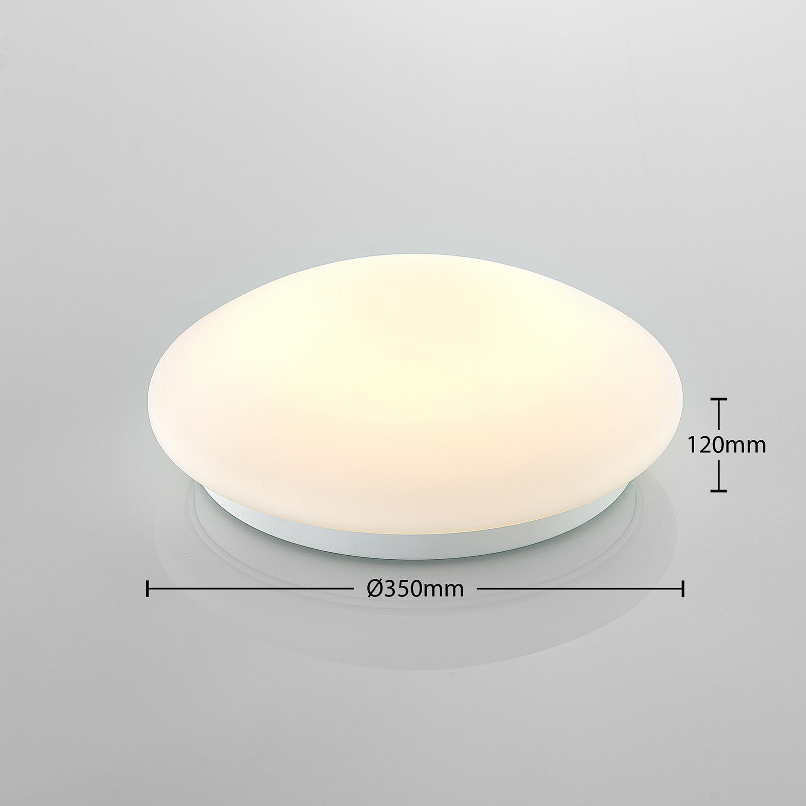 Arcchio Marlie LED-Deckenlampe, Sensor, 3.000 K