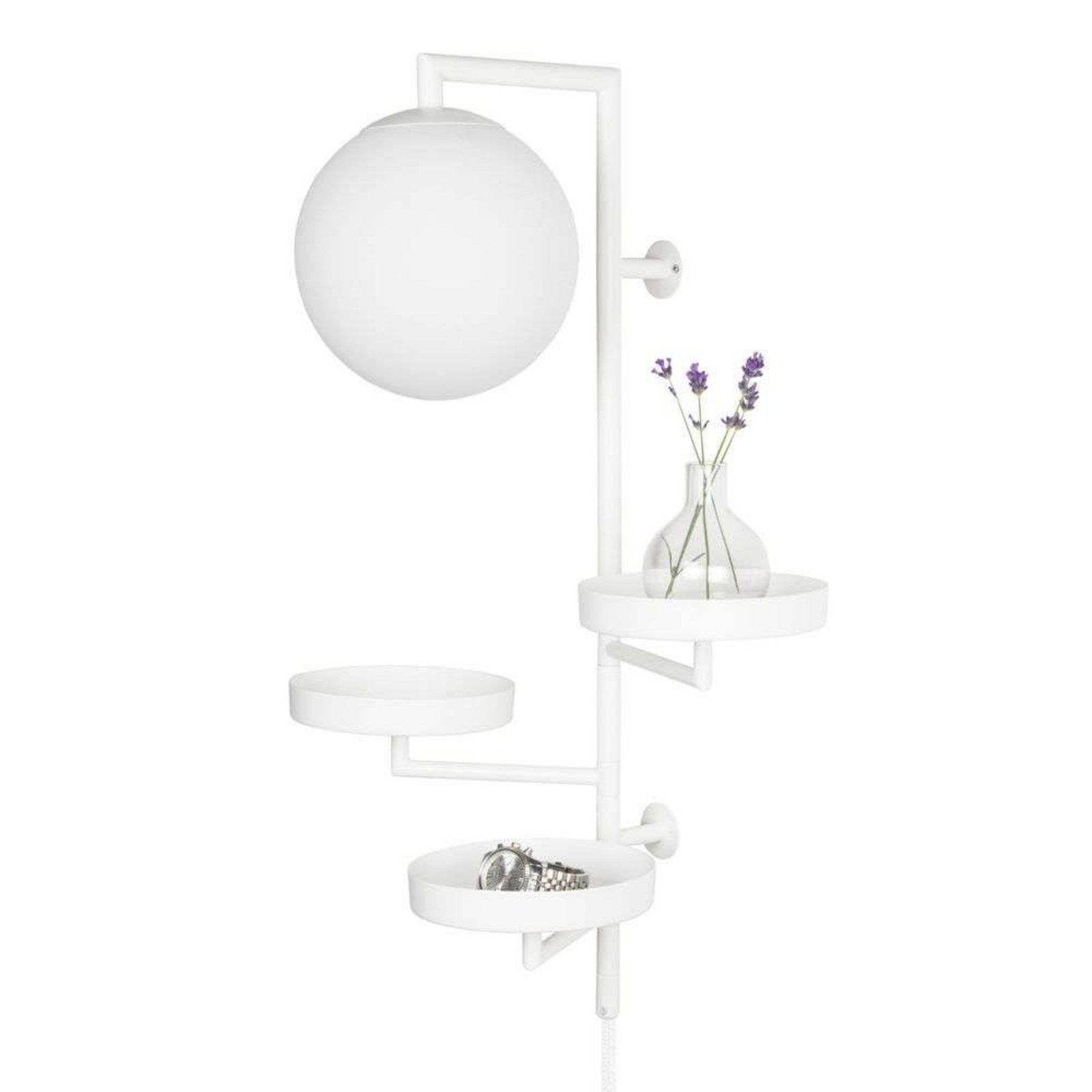 Astoria Aplique de Pared White - Globen Lighting