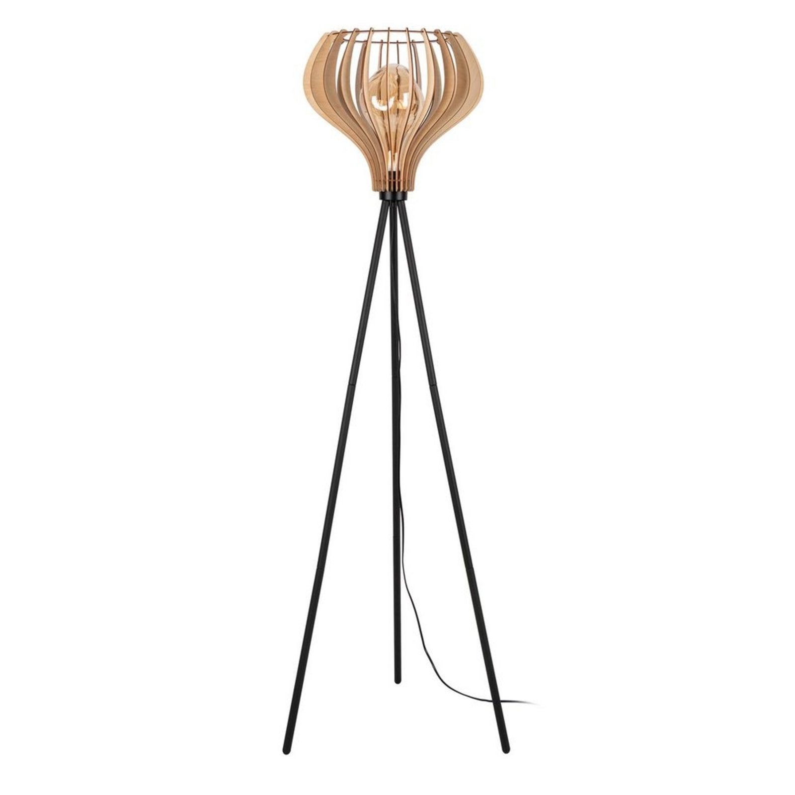 Faje Lampadar Black/Wood - Envostar