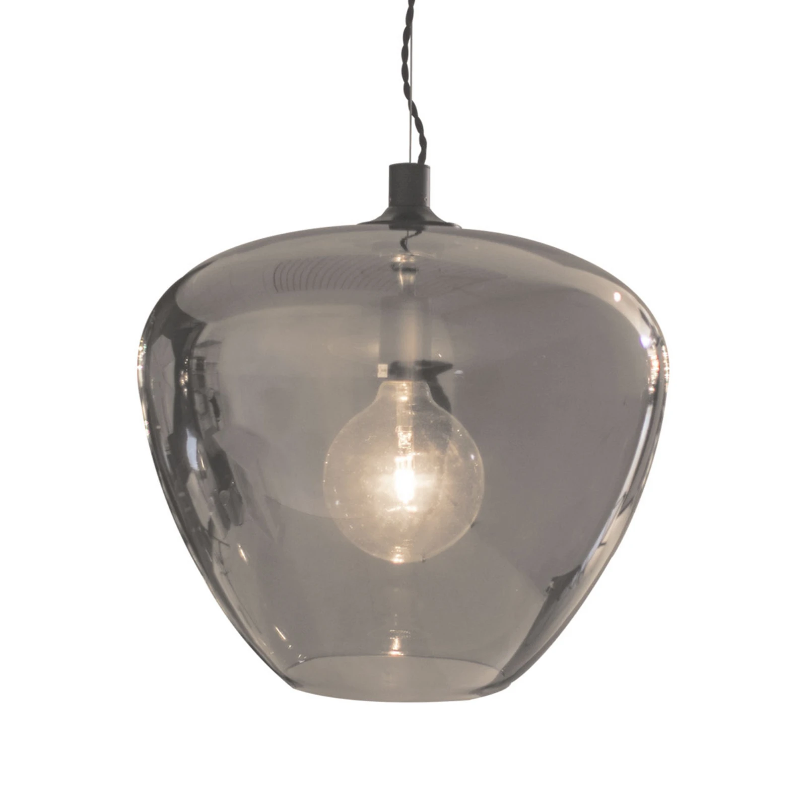 By Rydéns Bellissimo Grande suspension gris fumée