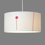 Traditionsschiff hanging light sail white/red