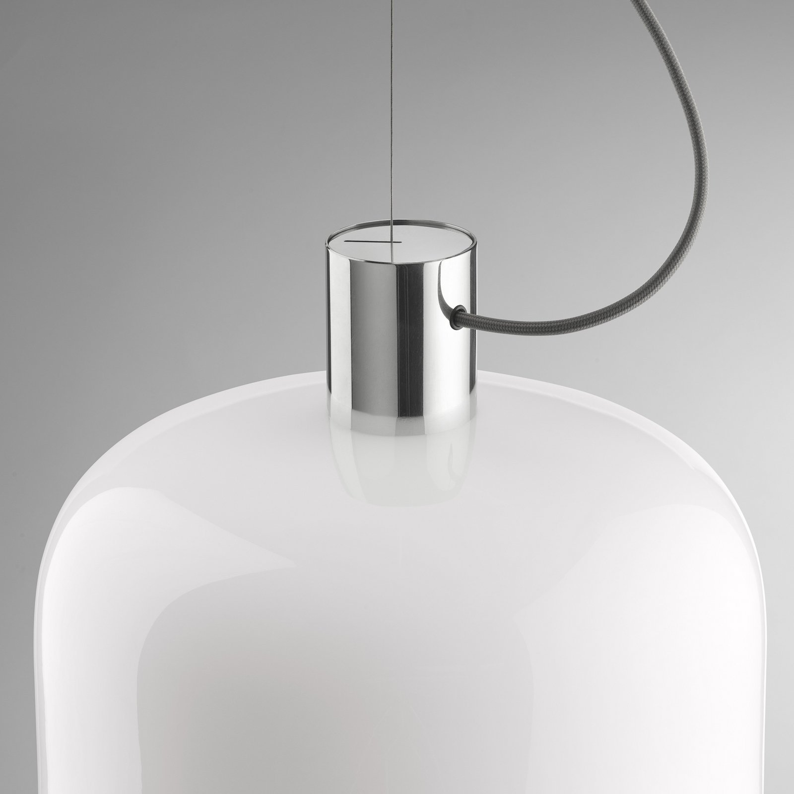 Bellhop Verre S1 Suspension Bright Aluminium - Flos
