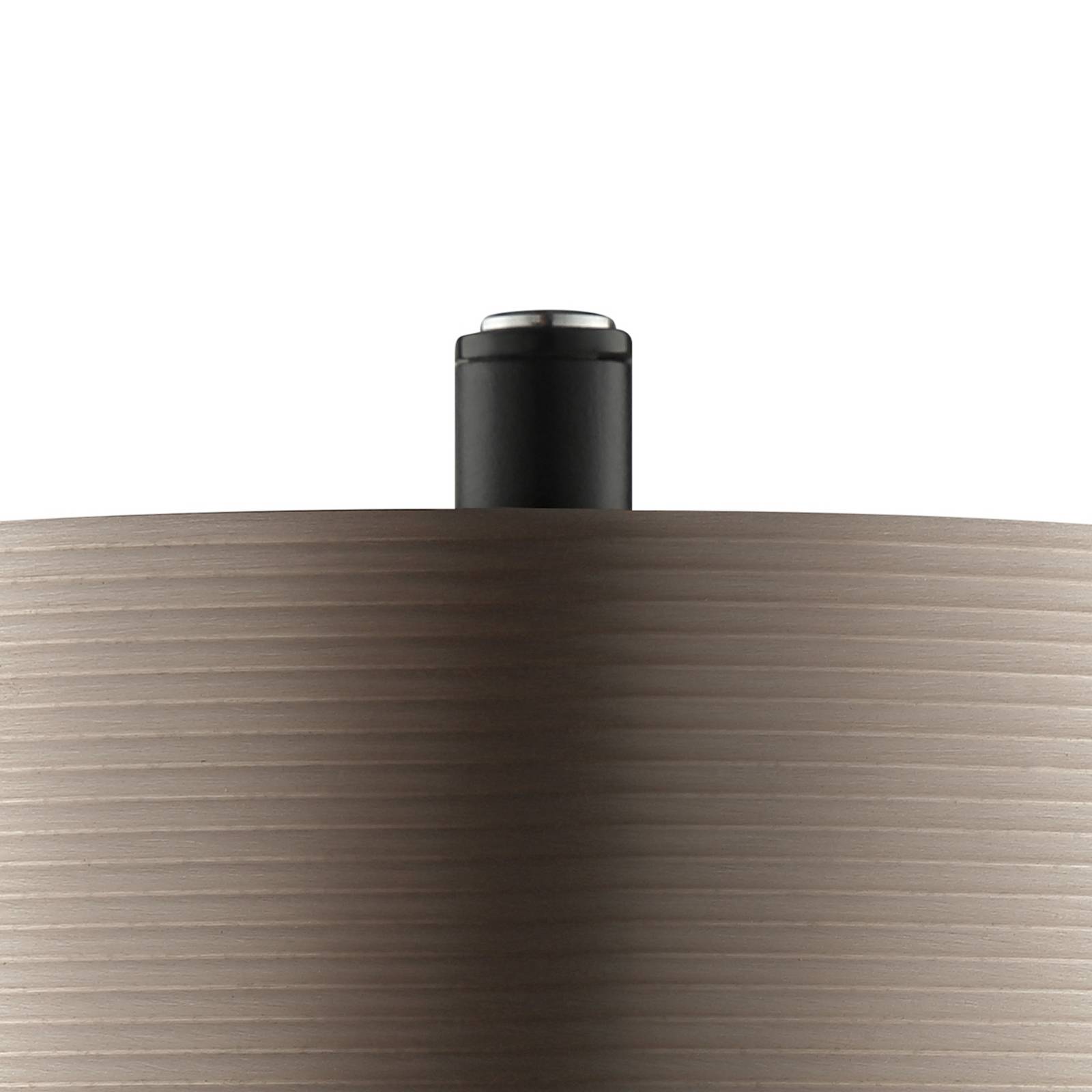 Brilliant LED tafellamp Axion, zwart/bruin, hoogte 45 cm, CCT