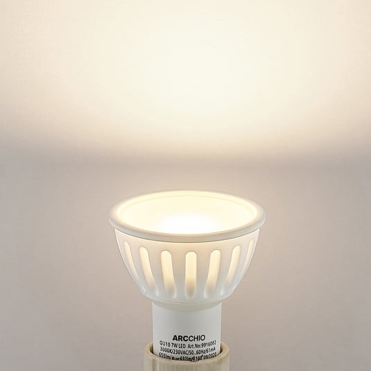 Arcchio LED-reflektor GU10 100° 7W 3.000K