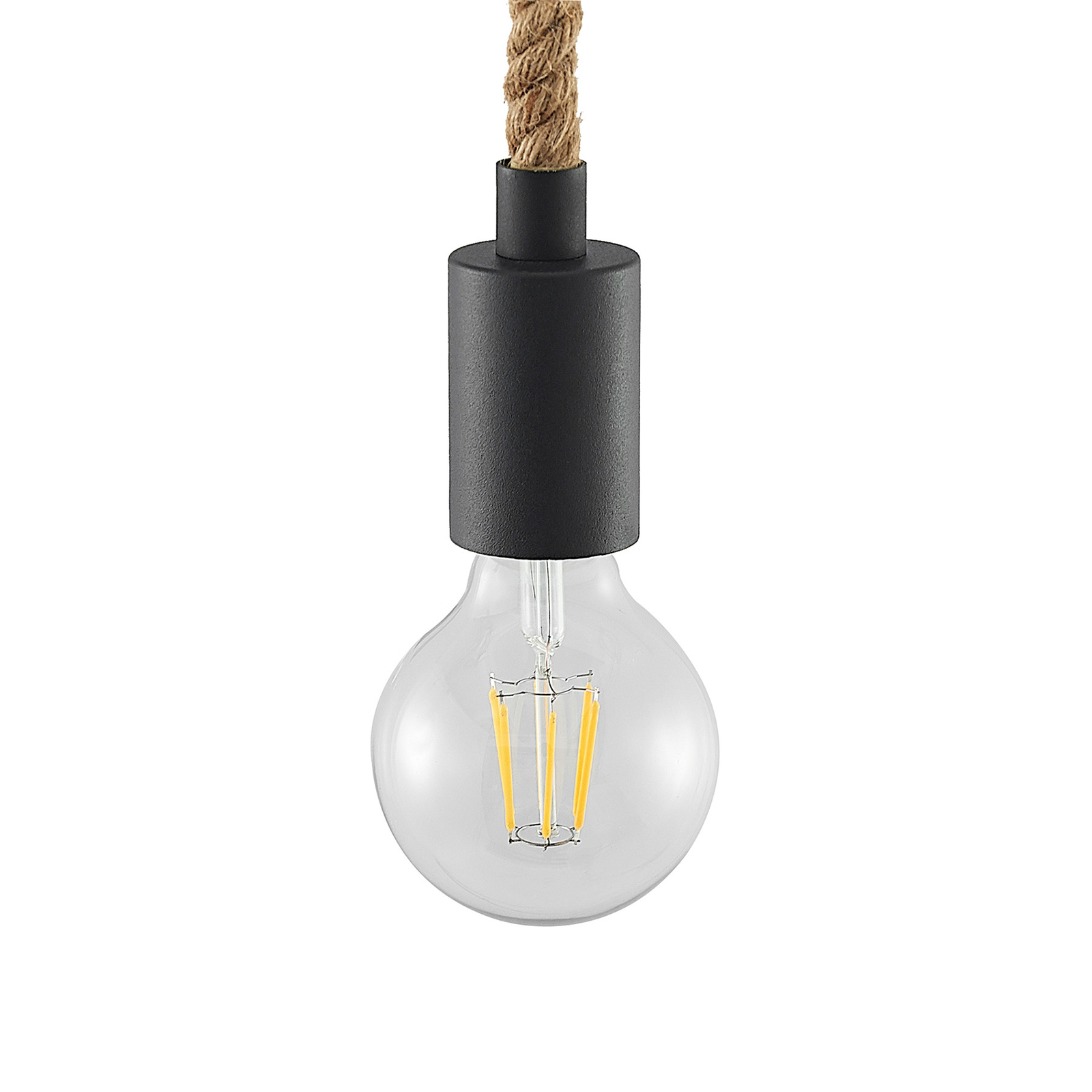 Lucande Ropina plafondlamp, 3-lamps