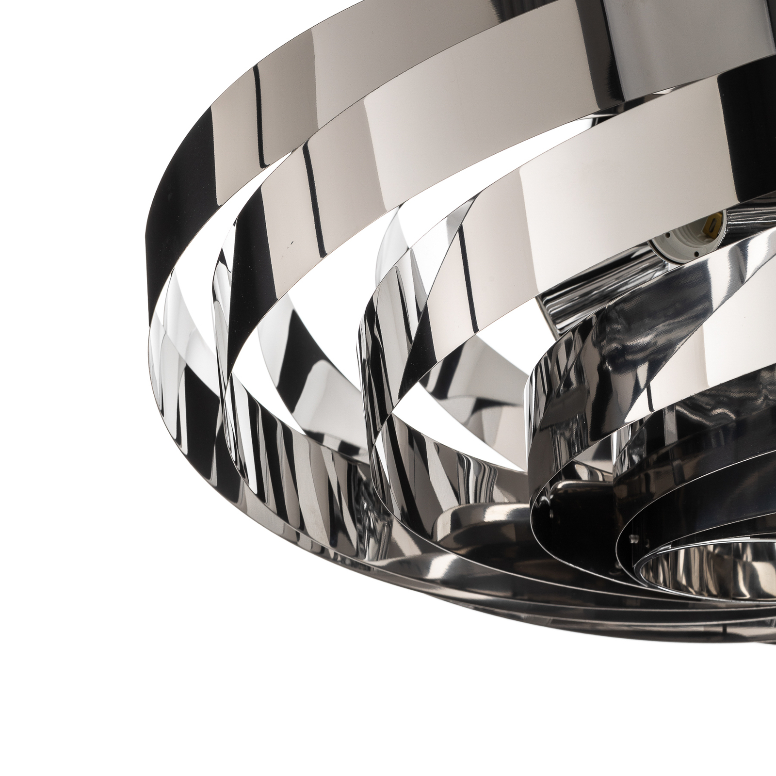 Plafondlamp Vento chroom-nikkel Ø 60 cm