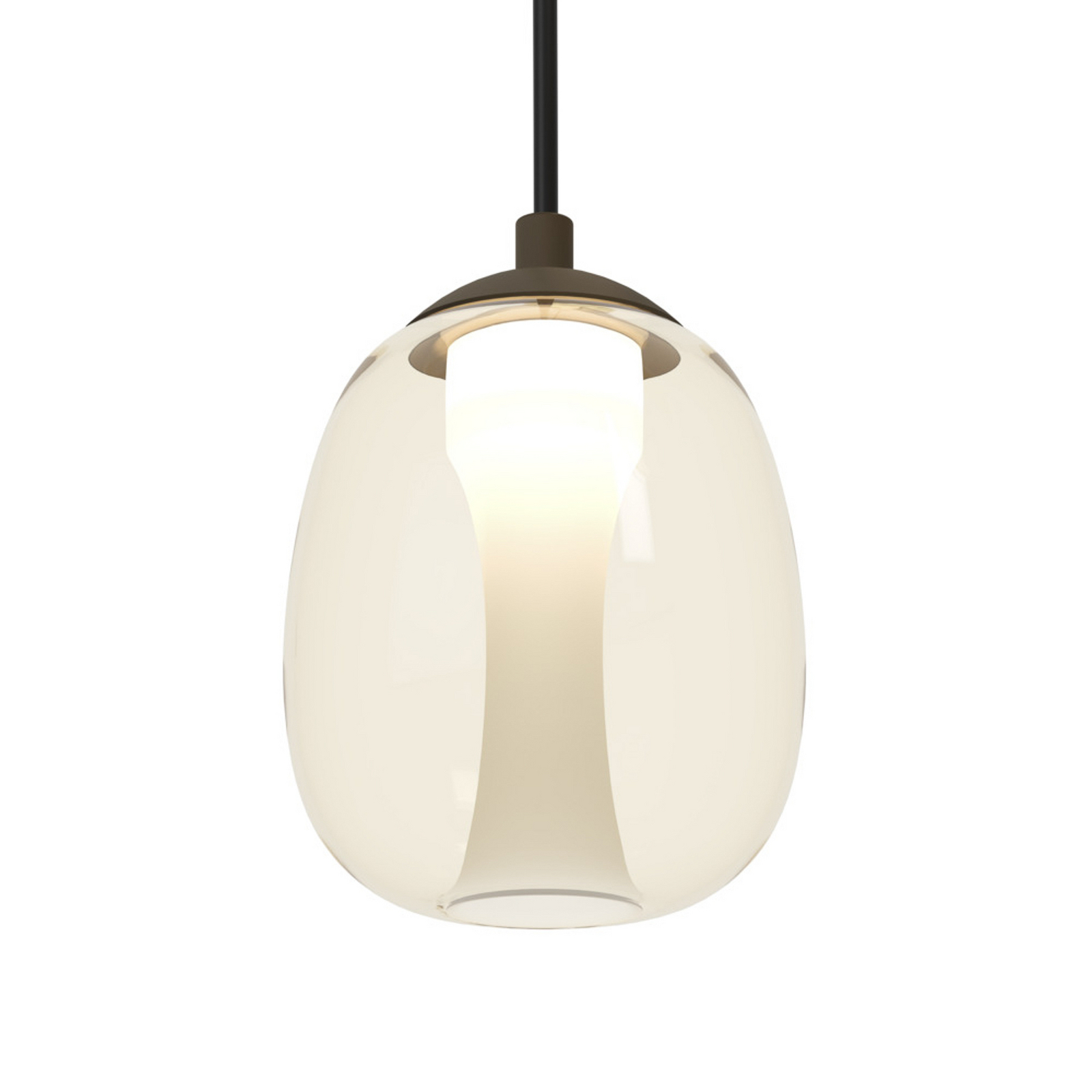 Stars of Light LED hanglamp FERRO 116 cm 10-lichts brons/bruin Stars of Light LED hanglamp FERRO 116 cm 10-lichts brons/bruin
