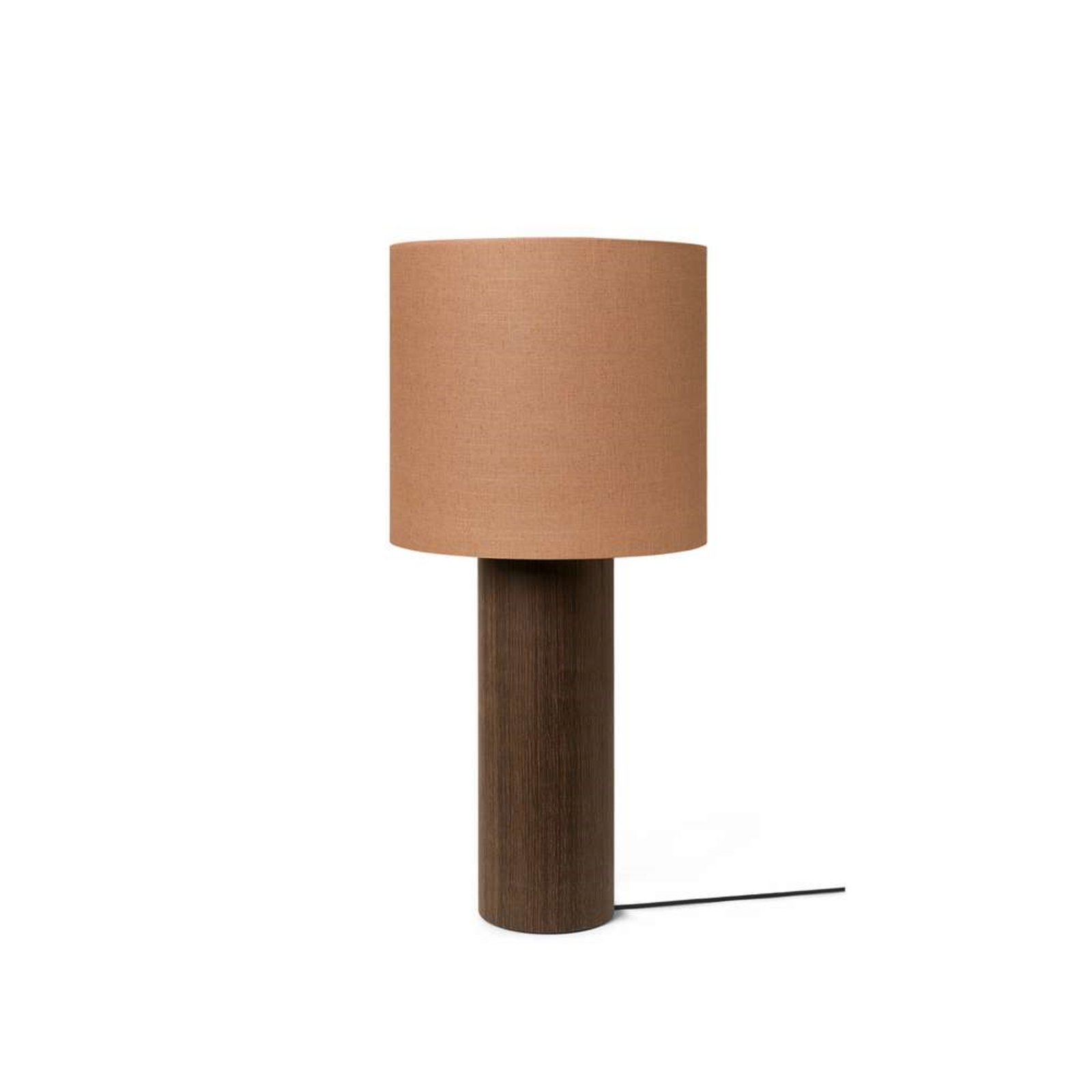 Post Floor Lamp Solid/Curry - Ferm Living